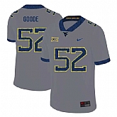 West Virginia Mountaineers 52 Najee Goode Gray College Football Jersey Dzhi,baseball caps,new era cap wholesale,wholesale hats